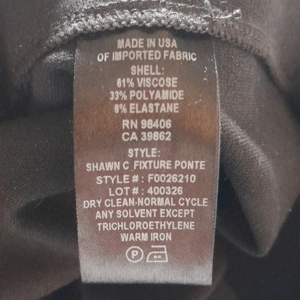 THEORY Shawn C fixture pointe Leggings black size M - Picture 6 of 15